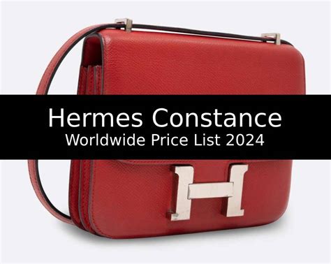 hermes constance price 2024